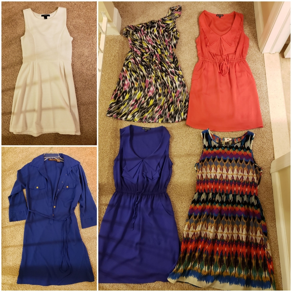 Juniors S Dress Lot/Bundle - 6 Dresses